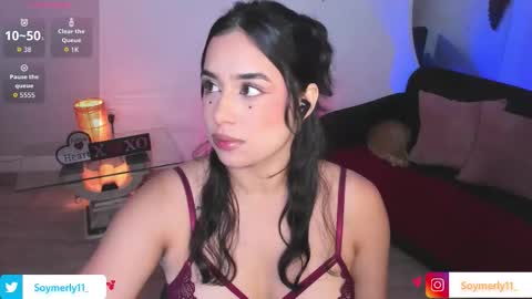 Independent Model Merly online show from March 2026 12:30:01 PM