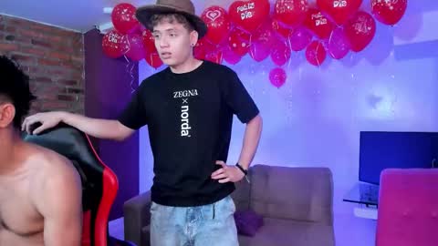 Snapshot of space_boys18 chatting on February 2026 09:54:01 PM Gabo Lucas and Justin online show from February 2026 09:54:01 PM