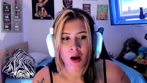 Stephany  independient model  online show from February 2025 03:56:02 AM