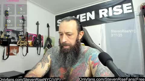 StevenRiseNYC online show from March 2025 02:41:02 AM