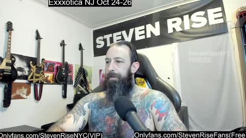 StevenRiseNYC online show from October 2025 11:54:01 AM