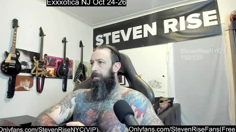 StevenRiseNYC online show from October 2025 12:06:02 PM