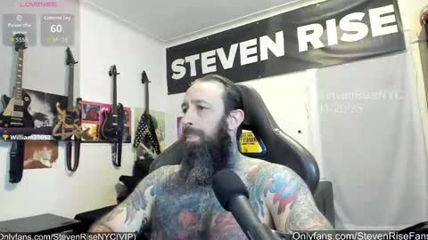 StevenRiseNYC online show from November 2025 01:31:01 AM