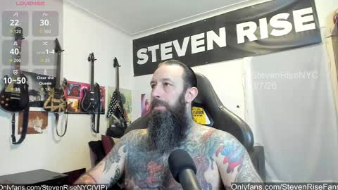 StevenRiseNYC online show from March 2026 01:30:01 PM