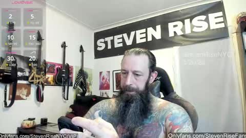 StevenRiseNYC online show from March 2026 12:54:01 PM