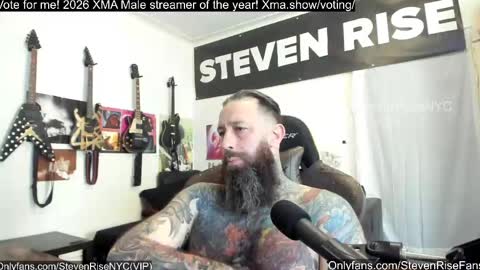 StevenRiseNYC online show from April 2026 09:28:01 PM