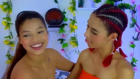 Snapshot of stormy_17 chatting on December 2024 10:41:01 PM STORMY red hair MARA brown hair. -------dont forget to follow us online show from December 2024 10:41:01 PM