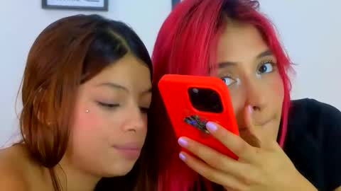 Snapshot of stormy_17 chatting on February 2025 05:04:02 PM STORMY red hair MARA brown hair. -------dont forget to follow us online show from February 2025 05:04:02 PM