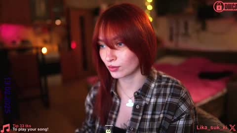 Lika ginger  Jessy blond   online show from February 2025 08:17:01 AM