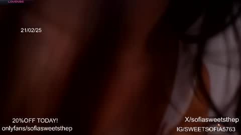 Sofia  online show from February 2025 04:07:02 AM