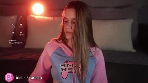 syaosan_ online show from March 2026 03:11:02 AM