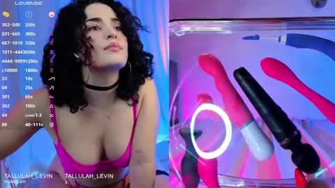 Snapshot of tallulah_levine chatting on December 2025 12:07:01 AM Talu online show from December 2025 12:07:01 AM