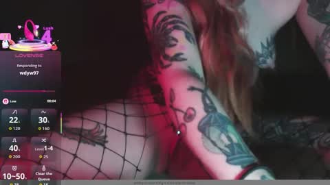 Snapshot of tattedsubmissive chatting on October 2025 11:42:02 AM TattedSubmissive online show from October 2025 11:42:02 AM