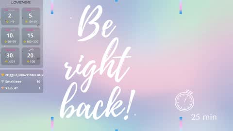 K R I S T E N online show from February 2025 12:25:02 AM