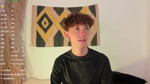 Timothy 21 years old online show from March 2025 11:43:02 PM