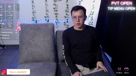 Snapshot of tina_n_charlie chatting on July 2026 06:20:01 PM Tina N Charlie online show from July 2026 06:20:01 PM