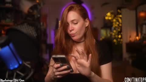 Snapshot of tinatopp chatting on October 2025 02:21:02 AM Tina - online show from October 2025 02:21:02 AM