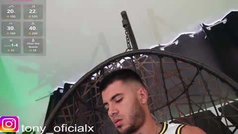 Snapshot of tony_newmen chatting on January 2025 08:44:01 PM tony online show from January 2025 08:44:01 PM