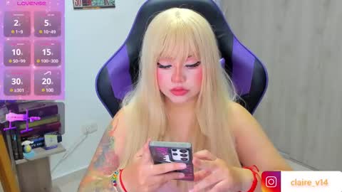 Valkyrie claire online show from March 2025 01:25:02 AM