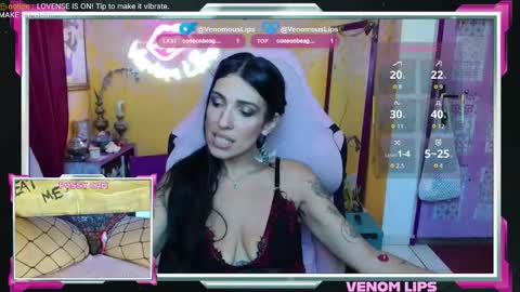 VenomLips online show from February 2026 01:18:02 PM
