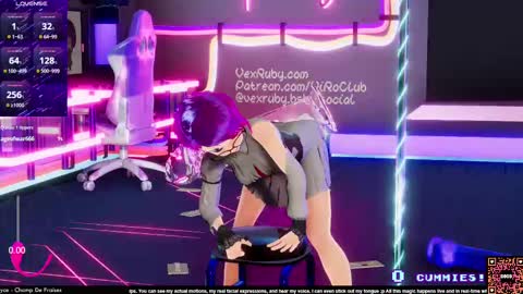 Vex Ruby online show from March 2025 01:25:02 AM