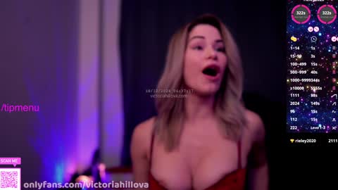 Victoria Hillova online show from December 2024 03:37:01 AM