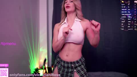 Victoria Hillova online show from January 2025 04:29:01 AM