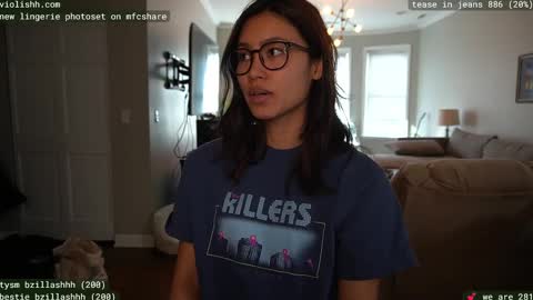 follow me on twitter violishh and ig violishh  online show from February 2025 07:16:02 PM