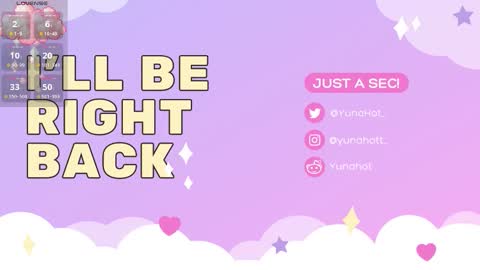 Snapshot of yunahott_ chatting on February 2026 07:51:01 AM yunahott_ online show from February 2026 07:51:01 AM