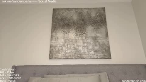 Snapshot of zandersparks chatting on November 2025 12:25:01 AM Zander Sparks online show from November 2025 12:25:01 AM