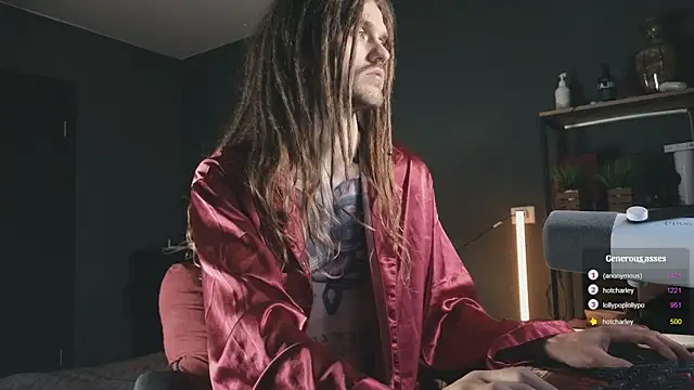 Snapshot of TechnoJesus chatting on May 2026 12:08:01 AM TechnoJesus online show from May 2026 12:08:01 AM