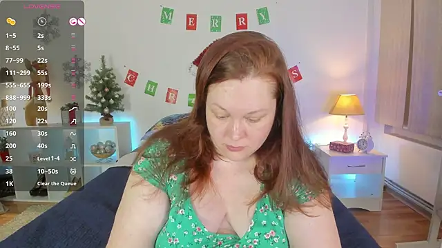 Snapshot of CutieGinger chatting on January 2025 06:14:01 PM CutieGinger online show from January 2025 06:14:01 PM