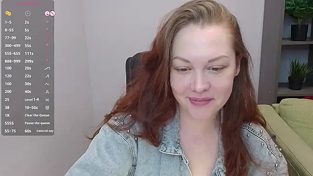 Snapshot of CutieGinger chatting on October 2025 01:56:02 PM CutieGinger online show from October 2025 01:56:02 PM