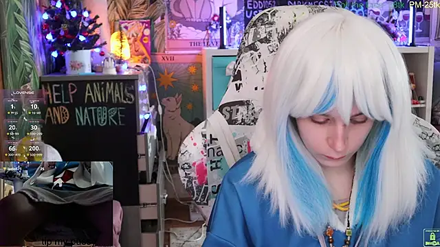 ShiroiFubuki online show from January 2025 10:13:02 AM