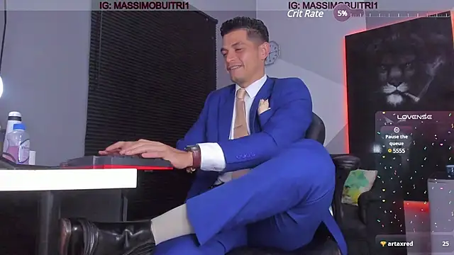 massimo g online show from February 2025 12:43:02 AM