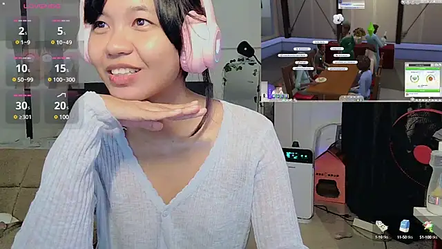 Snapshot of Kana_G chatting on January 2025 05:30:01 PM Kana G online show from January 2025 05:30:01 PM