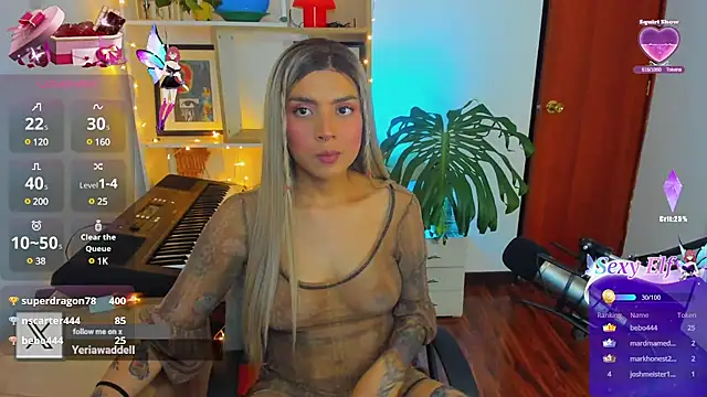 Yeriawaddell  online show from December 2024 01:22:01 AM