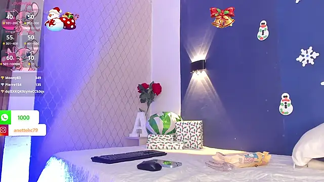 Anette  online show from December 2024 08:12:02 PM