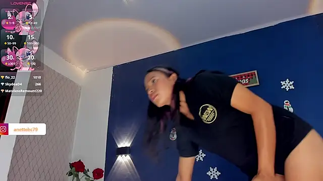 Anette  online show from January 2025 07:55:01 PM