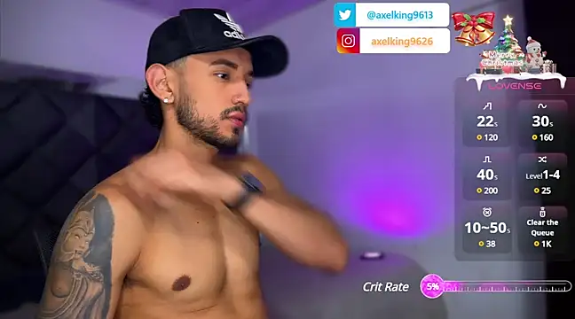 AxelKing1326 online show from December 2024 09:54:01 PM