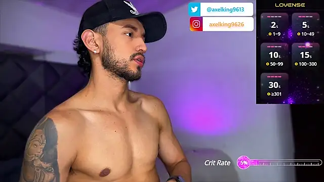 AxelKing1326 online show from January 2025 10:05:01 PM