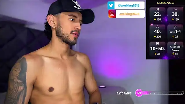 AxelKing1326 online show from January 2025 09:47:02 PM