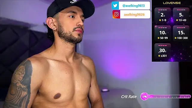 AxelKing1326 online show from February 2025 10:01:01 PM