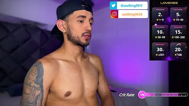 AxelKing1326 online show from March 2025 10:10:01 PM