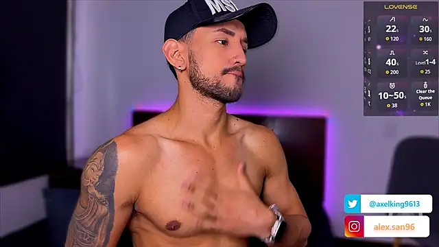 AxelKing1326 online show from September 2025 08:03:01 PM