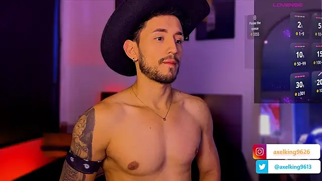 AxelKing1326 online show from February 2026 09:54:01 PM