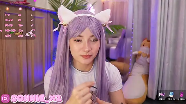 Snapshot of Sonnie_ chatting on March 2025 11:38:02 AM Sonnie online show from March 2025 11:38:02 AM