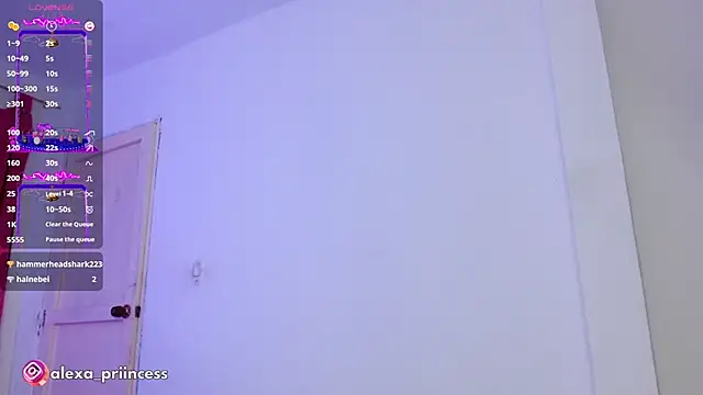 Snapshot of Alexa_priincess chatting on February 2025 12:49:02 AM Alexa priincess online show from February 2025 12:49:02 AM