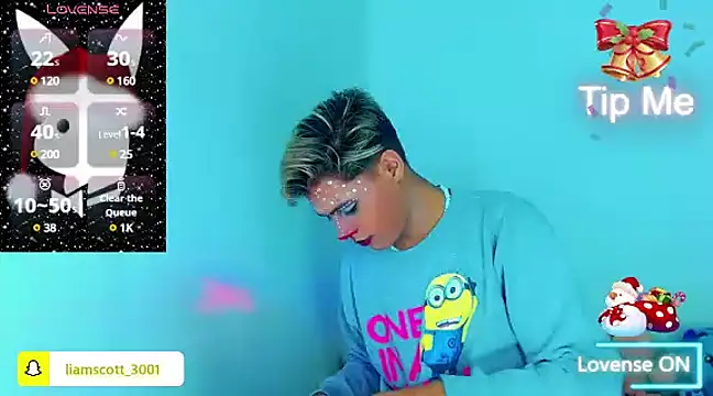 Liamscott  online show from December 2024 04:01:02 AM
