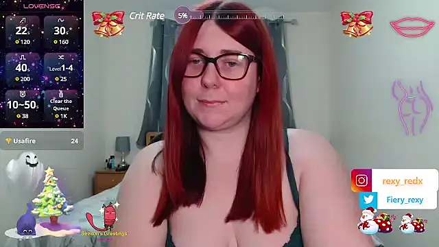 Fiery rexy online show from December 2024 01:28:01 PM